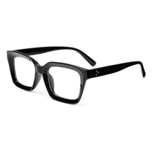 将图片加载到图库查看器，High Quality Fashion Square Frame Reading Glasses Men Women Fashion Oversized Frame High-definition Presbyopia Eyeglasses For Men And Women Diopter 0~+ 3.00
