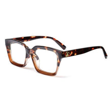 将图片加载到图库查看器，High Quality Fashion Square Frame Reading Glasses Men Women Fashion Oversized Frame High-definition Presbyopia Eyeglasses For Men And Women Diopter 0~+ 3.00
