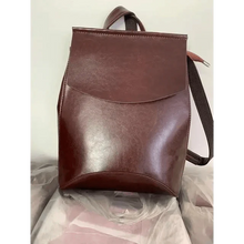 Load image into Gallery viewer, High Quality Leather Backpacks For Fashionable Women And Teenage Girls Large Capacity Shoulder Bagpack
