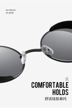 Load image into Gallery viewer, High Quality Metal Circle Frame Luxury &amp; Designer High Quality Sunglasses For Men and Women New Retro Style Round Shape Metal Frame Sunglasses UV400
