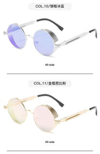 Load image into Gallery viewer, High Quality Metal Circle Frame Luxury &amp; Designer High Quality Sunglasses For Men and Women New Retro Style Round Shape Metal Frame Sunglasses UV400
