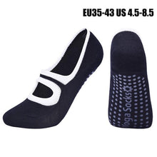 将图片加载到图库查看器，High Quality Pilates Socks Anti-Slip Breathable Backless Yoga Socks Ankle Ballet Dance Sports Socks for Women Fitness
