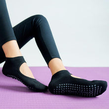 将图片加载到图库查看器，High Quality Pilates Socks Anti-Slip Breathable Backless Yoga Socks Ankle Ballet Dance Sports Socks for Women Fitness
