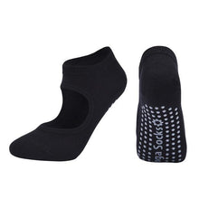 将图片加载到图库查看器，High Quality Pilates Socks Anti-Slip Breathable Backless Yoga Socks Ankle Ballet Dance Sports Socks for Women Fitness
