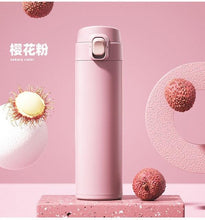 Load image into Gallery viewer, High Quality Portable Thermos Bottle Girl/Boy Stainless Steel Water Bottle Vacuum Flasks Insulated Cup High Capacity Student  Stainless Steel Thermos Bottle Portable Vacuum Flask Insulated Water Bottle Thermos Travel Coffee Mug Water Bottles
