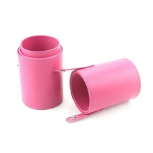 Load image into Gallery viewer, High Quality PU Leather Makeup Storage Holder Cosmetic Cup Case Box for Makeup Brush Pen
