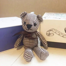 Load image into Gallery viewer, High Quality Soft 18-20CM Teddy Bear Stuffed Plush Toys Cute Dress Rabbit Pendant Dolls Gifts Birthday Wedding Party Decor
