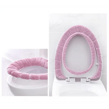 Load image into Gallery viewer, High Quality Universal Toilet Seat Cover Washable Unique Design Warm Flexible Covers Bright Colors
