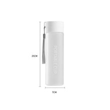 Load image into Gallery viewer, High Quality Water Bottle 800ML Tour Outdoor Sport Leak Proof Seal School Water Bottles Drinkware BPA Free Plastic Sport Water Bottle Large Capacity Outdoor Matte Water Bottle
