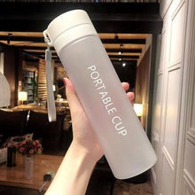 Load image into Gallery viewer, High Quality Water Bottle 800ML Tour Outdoor Sport Leak Proof Seal School Water Bottles Drinkware BPA Free Plastic Sport Water Bottle Large Capacity Outdoor Matte Water Bottle
