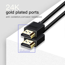 Load image into Gallery viewer, High Speed HDMI Cable 2.0 4K 1080P 3D Video Audio Cable Ultra High Speed Gold Plated Connectors HDMI 4K HD For TV Gaming Console
