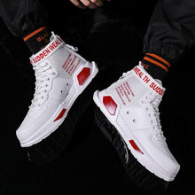 Load image into Gallery viewer, High Top Red Bottom Trend Sneakers For Men Hip Hop Casual Men's Sport High Quality Sneakers Breathable Lightweight Red Basketball Luxury Fashion Running Sneakers
