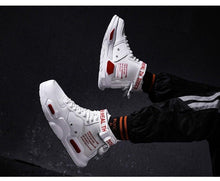Load image into Gallery viewer, High Top Red Bottom Trend Sneakers For Men Hip Hop Casual Men's Sport High Quality Sneakers Breathable Lightweight Red Basketball Luxury Fashion Running Sneakers

