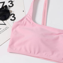将图片加载到图库查看器，High Waist Bikini Black Swimwear Women Swimsuit High Leg Bikinis Set Women High Waist Bandeau Bikini Set Strapless 2 Piece Bathing Suit Swimsuits Tie Wrap Swimsuits Swimming for Bathing Suit Woman Swimsuits
