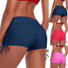 Load image into Gallery viewer, High Waist Bikini Bottoms Women's High Waisted Shorts Swim Bottoms Full Coverage Bikini  Swimsuit Bottom For Women Swimming Panties Ladies Summer Fashion Solid  Bikinis Swim Shorts Bottom Women's Swimsuit
