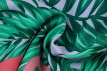 Load image into Gallery viewer, High Waist Bikini Set Women  Bikini Flower Swimwear Women High Waist Bikini Halter Two Piece Bathing Suits Tummy Control Swimsuit Push Up Swimwear Vintage Halter Neck Swimsuit Female Green Bathing Suit
