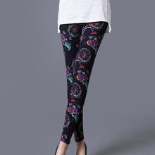 将图片加载到图库查看器，High Waist Leggings Pants Fitness Women Fashion  Printing Leggings Women Fitness Yoga Pants High Waist Push Up Sportswear Elastic Trousers Gym Running Workout Pants Push Up Running Elastic Stripe Dot Bottom Leggings
