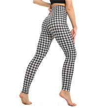 将图片加载到图库查看器，High Waist Leggings Pants Fitness Women Fashion  Printing Leggings Women Fitness Yoga Pants High Waist Push Up Sportswear Elastic Trousers Gym Running Workout Pants Push Up Running Elastic Stripe Dot Bottom Leggings

