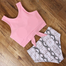 将图片加载到图库查看器，High Waist Swimsuit Bikini Push Up Swimwear Women Bathing Suit Female Bikini Set Leopard Swim Suit Beachwear Women's High Waist Swimsuit 2 Piece Bathing Suits Bikini
