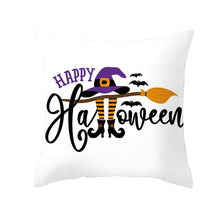 将图片加载到图库查看器，Holiday Pillowcase Pumpkin Cushion Cover Creative Decorative Sofa Party Home Car Pillow Cover Print Pillowcase Fall Decorative Pillows Cotton Linen Material Decoration
