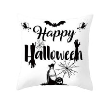 将图片加载到图库查看器，Holiday Pillowcase Pumpkin Cushion Cover Creative Decorative Sofa Party Home Car Pillow Cover Print Pillowcase Fall Decorative Pillows Cotton Linen Material Decoration
