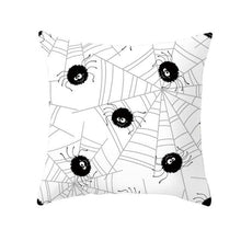 将图片加载到图库查看器，Holiday Pillowcase Pumpkin Cushion Cover Creative Decorative Sofa Party Home Car Pillow Cover Print Pillowcase Fall Decorative Pillows Cotton Linen Material Decoration

