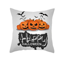 将图片加载到图库查看器，Holiday Pillowcase Pumpkin Cushion Cover Creative Decorative Sofa Party Home Car Pillow Cover Print Pillowcase Fall Decorative Pillows Cotton Linen Material Decoration
