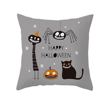 将图片加载到图库查看器，Holiday Pillowcase Pumpkin Cushion Cover Creative Decorative Sofa Party Home Car Pillow Cover Print Pillowcase Fall Decorative Pillows Cotton Linen Material Decoration
