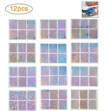 Load image into Gallery viewer, Hollow Nail Sticker Stylish Self-adhesive Manicure Sticker Nail Art Accessory 3D Christmas Nail Art Decoration Stickers Decoration New Gold Nail Transfer Foils for Nail Arts Nails Supply Holographic Effect Nail Art Foil Stickers Holographic Nail Art
