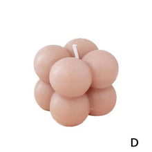 Load image into Gallery viewer, Home Decoration Candle Cube Bubble Candles Handmade Scented Candle Hand Poured Decorative Candle Aesthetic Candles Room Decor for Home Use Bedroom Soy Wax Aromatherapy Cube Candle Scented Relaxing Birthday Gift Home Decoration
