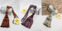 将图片加载到图库查看器，Home Decoration Polyester Tassel Tiebacks Curtain Holder Handmade Tassel Curtain Rope Holdback Window Drape Hanging Ball Tassels Curtains Buckle Sling Binding Lantern Tiebacks Handcrafted Braided Curtain Holdbacks Window Home Decor 55-90cm
