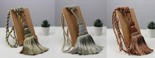 将图片加载到图库查看器，Home Decoration Polyester Tassel Tiebacks Curtain Holder Handmade Tassel Curtain Rope Holdback Window Drape Hanging Ball Tassels Curtains Buckle Sling Binding Lantern Tiebacks Handcrafted Braided Curtain Holdbacks Window Home Decor 55-90cm
