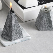 将图片加载到图库查看器，Home Decorative Aromatic Candles Scented Candles 3D Iceberg Shape Room Fragrance Candles Strong Fragrance Scent Stress Relief Gift for Women on Birthday Anniversary Aromatherapy Home Decoration
