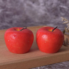 Load image into Gallery viewer, Home Red Apple Shape Scented Candles Creative Apple Shaped Scented Candles Simulation Fruit Candles Valentine's Day Party Candles Birthday Candles Apple Decorations Birthday Christmas Party Fruit Candles Decoration
