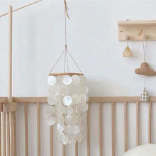 Load image into Gallery viewer, Home Shell Wind Chime Room Decoration Korean Decor Chimes Nordic Style Home Office Kids Room Nursery Decor Hanging Scandinavian Style Wind Chimes Wall Decor
