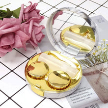 Load image into Gallery viewer, Honbay Fashion Marble Contact Lens Case with Mirror
