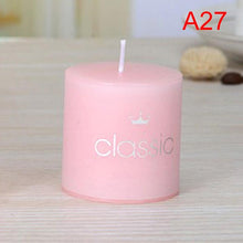 Load image into Gallery viewer, Scented Candle Candles For Home Scented 100 Hour Long Lasting Aromatherapy Candle Highly Scented &amp; Soy Jar Candle Gift Lavender Classic Cylindrical Birthday Romantic Small Candle Wedding Western Food Candlestick Column Wax

