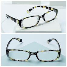 Load image into Gallery viewer, Hot Unisex Reading Glasses Print Glasses Frame Presbyopic Lens Retro Magnifier Diopter Eyeglasses Eyewear Vision Care And Spring Hinge Comfort Readers Plastic Sun Readers

