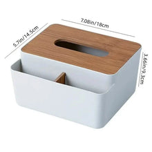 Load image into Gallery viewer, Household Simple Wood Grain Paper Box
