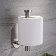 将图片加载到图库查看器，Household Toilet Roll Holder Self Adhesive Toilet Paper Holder For Bathroom Stick On Wall Stainless Steel Toilet Paper  Racks Toilet Paper Holder Self Adhesive Bathroom Paper Towel Roll Holder Wall Mount
