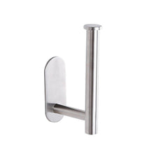 将图片加载到图库查看器，Household Toilet Roll Holder Self Adhesive Toilet Paper Holder For Bathroom Stick On Wall Stainless Steel Toilet Paper  Racks Toilet Paper Holder Self Adhesive Bathroom Paper Towel Roll Holder Wall Mount
