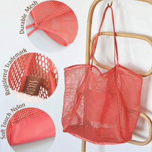 Load image into Gallery viewer, HOXIS Mesh Beach Tote Women's Shoulder Bag
