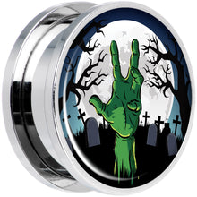 Load image into Gallery viewer, Cemetery Zombie Hand Halloween Plug Set 20mm
