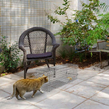 将图片加载到图库查看器，Humane Live Animal Rodent Cage Collapsible Galvanized Wire
