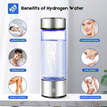 Load image into Gallery viewer, Hydrogen Water Bottle Generator with Inhaler Adapter
