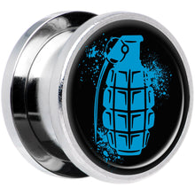 Load image into Gallery viewer, Blue Grenade Steel Screw Fit Plug Set 9/16
