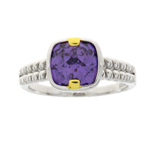 将图片加载到图库查看器，Cubic Zirconium Ring Sterling Silver
