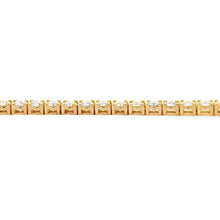 Load image into Gallery viewer, 5.50ct Diamond Tennis Bracelet 18KT Yellow Gold
