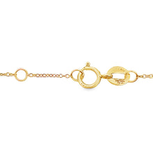 Load image into Gallery viewer, .25ct Ruby Diamond Bracelet 14KT Yellow Gold
