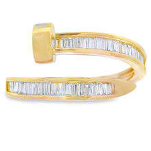 将图片加载到图库查看器，.35ct Diamond Ring 14KT Yellow Gold
